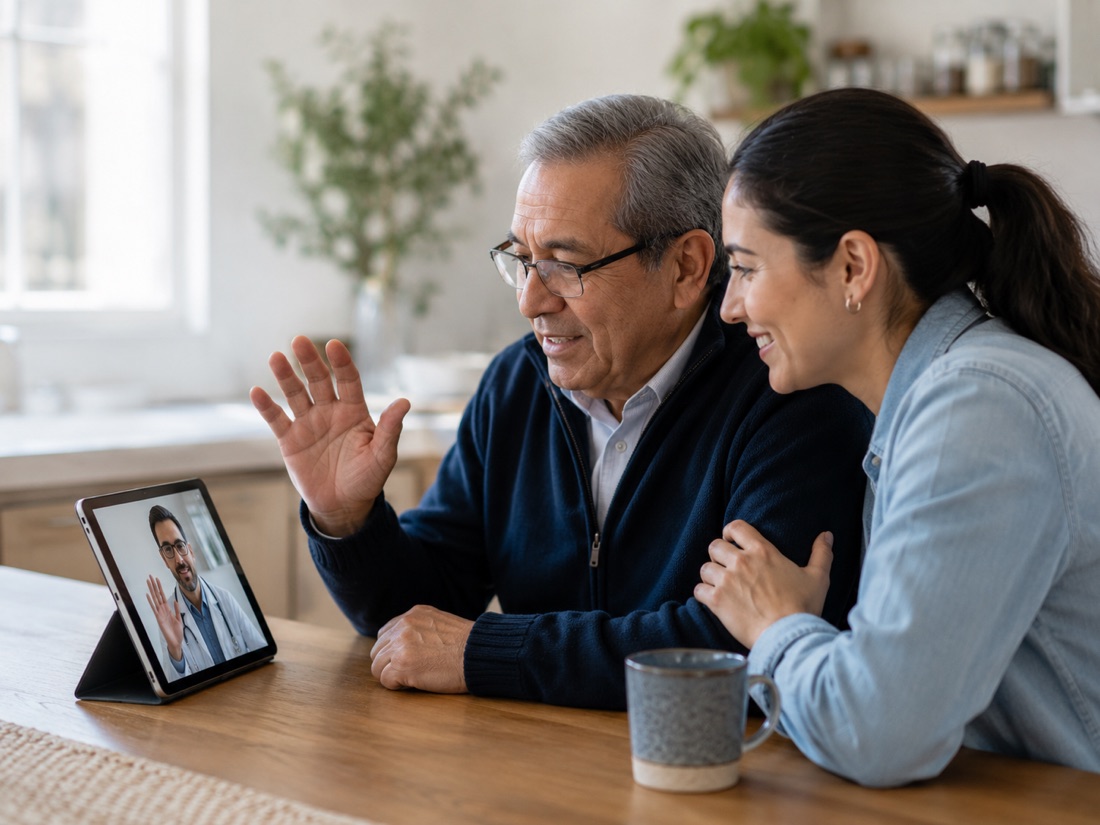 Sesión de psicología online desde el hogar